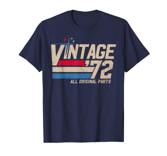 Vintage '72 Retro 53rd Birthday for Men Dad USA Since 1972 T-Shirt