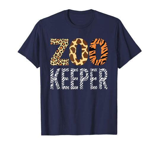 Zookeeper Animals Zoo Wildlife Safari Halloween Costume T-Shirt