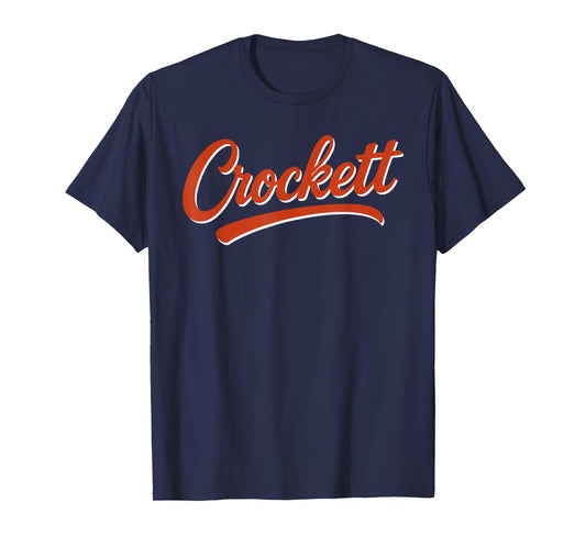 Shirt That Says CROCKETT T-Shirt Simple County CROCKETT T-Shirt