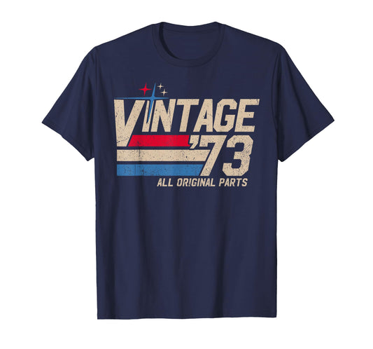 Vintage '73 Retro 52nd Birthday for Men Dad USA Since 1973 T-Shirt