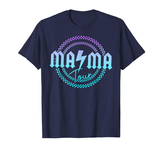 Mama Tour Rock Tour Mom's Life Mother's Day Family T-Shirt