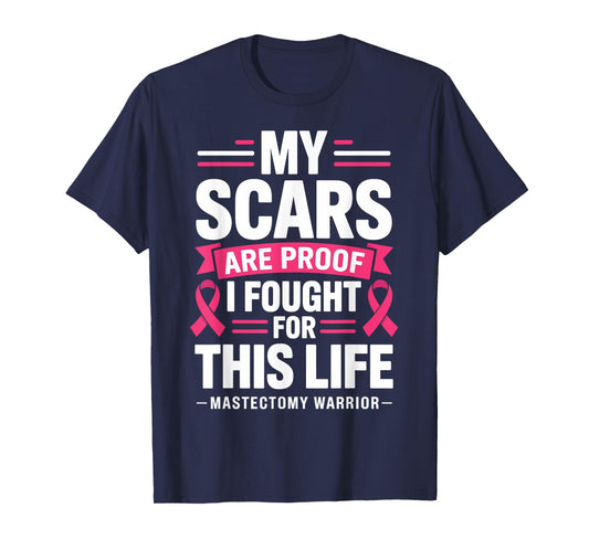 Mastectomy Funny Breast Cancer Women T-Shirt