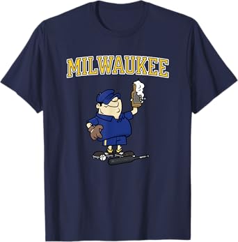Milwaukee Baseball and Beer T-Shirt