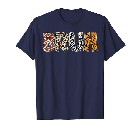 Safari Bruh Zookeeper Funny Animals Wildlife Boys Kids T-Shirt