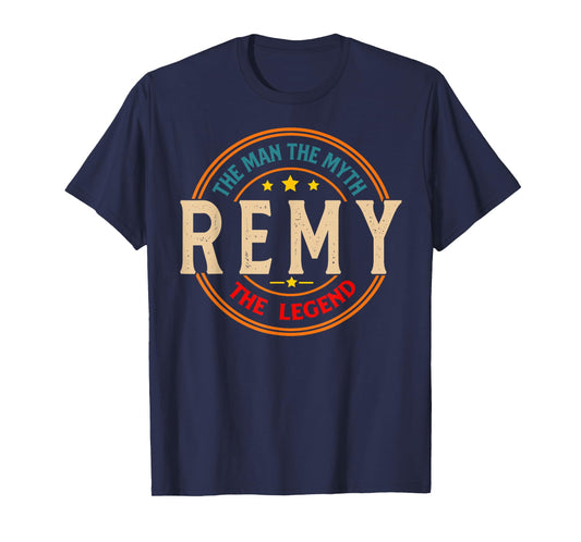 REMY The Man The Myth The Legend Vintage Personalized T-Shirt