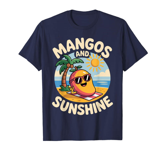 Mango Art For Men Women Vegetarian Mango Fruit Mango Lover T-Shirt