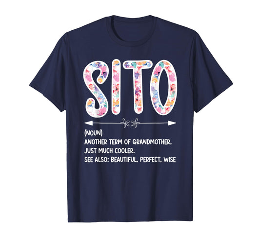 Sito Definition Sito Grandma Sito Grandmother T-Shirt