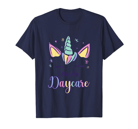 Little Miss Daycare Cute First Day Of Daycare T-Shirt