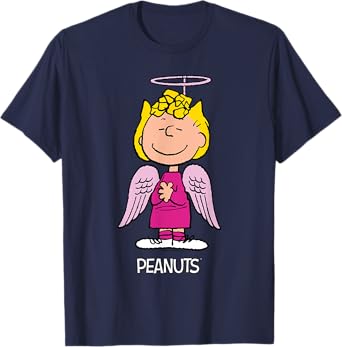 Peanuts Halloween Angel Sally Brown T-Shirt