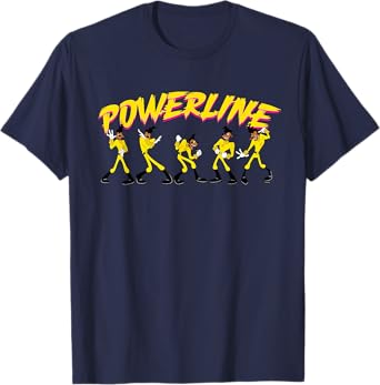 Disney A Goofy Movie 30th Anniversary Powerline Dance Moves T-Shirt