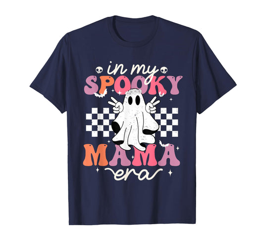 In My Spooky Mama Era Halloween Groovy Witchy Spooky T-Shirt