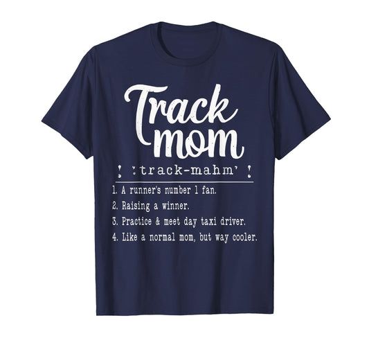 Track And Field Mom Athlete Runner Mothers Day T-Shirt