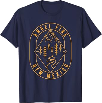 Angel Fire Mountains New Mexico Hiking Outdoors Minimal T-Shirt