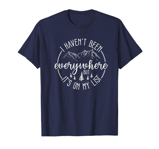 World Traveler, Vacation, Adventure, Funny Travel , Camping T-Shirt