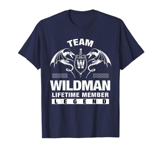 Team Wildman - Lifetime Member Gift T-Shirt