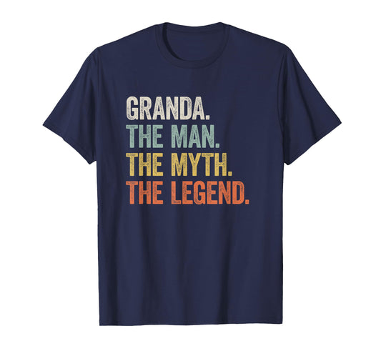 Granda - Cool Funny Legend Grandfather / Father's Day T-Shirt