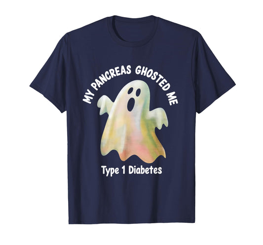 Halloween My Pancreas Ghosted Me Diabetes Boys & Girls T-Shirt
