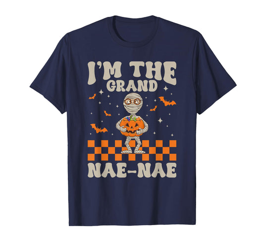 Funny Grandma Halloween Shirt I'm The Grand Nae-Nae T-Shirt
