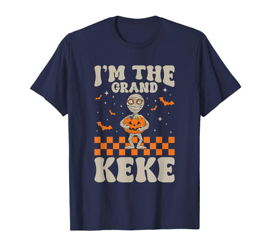 Funny Grandma Halloween Shirt I'm The Grand Keke T-Shirt