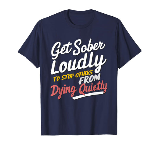 Alcohol Addiction Recovery Sobriety AA NA Anniversary T-Shirt