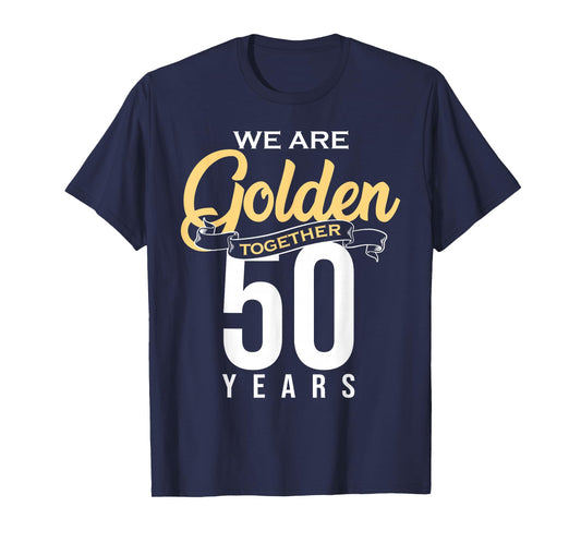 50th Wedding Anniversary Art For Men Women 50th Anniversary T-Shirt