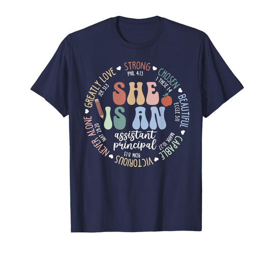 Assistant Principal God Says She is Christian Back To School T-Shirt