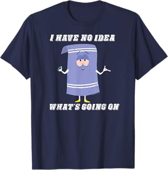 South Park Towelie I Have No Idea What's Going On Cartoon T-Shirt