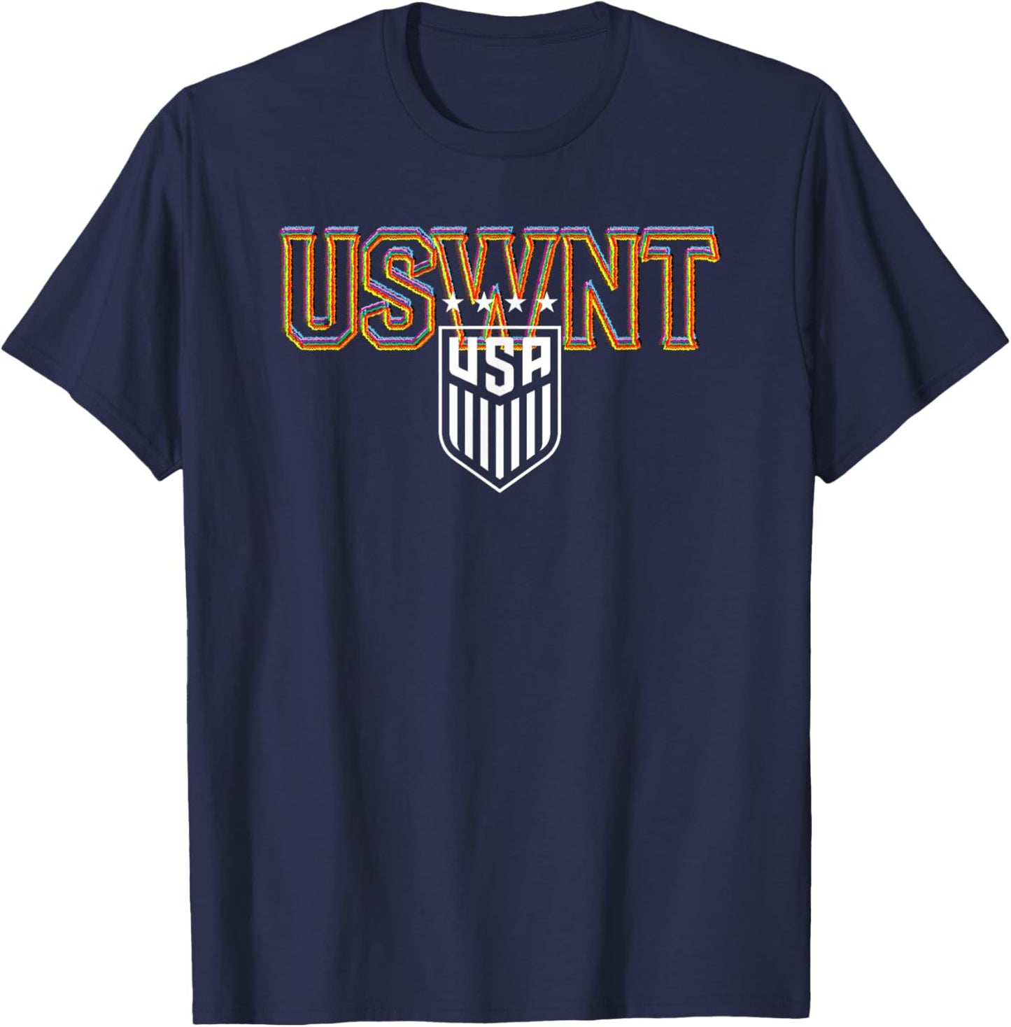 Officially Licensed U.S. Soccer USWNT Apparel, Pride 2025 T-Shirt