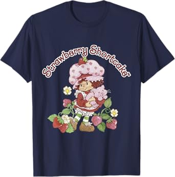 Strawberry Shortcake & Custard Berry Cute Vintage T-Shirt