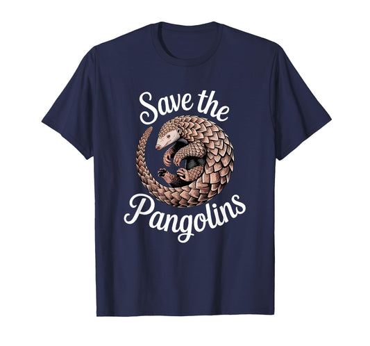 Save The Pangolin Wildlife Lover T-Shirt