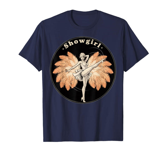 Showgirl Timeless Beauty Dance Motion T-Shirt