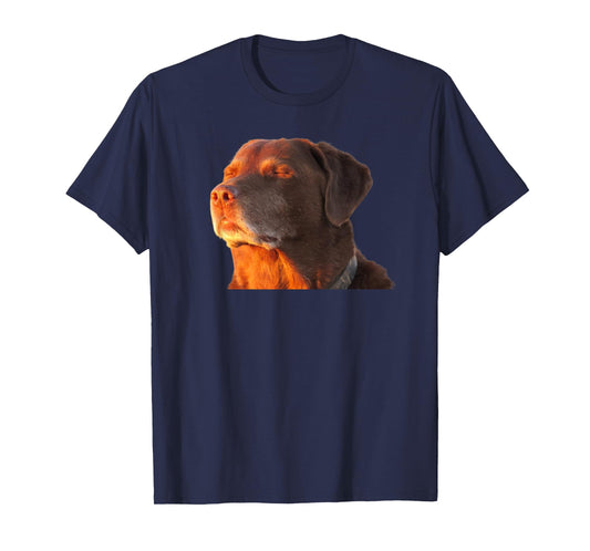 Cooked Dog Accepting Fate Closing His Eyes Funny Dog Meme T-Shirt