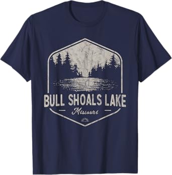 Bull Shoals Lake Missouri Outdoors Vintage T-Shirt