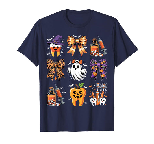 Matching Spooky Dental Halloween Shirts Dentist Halloween T-Shirt
