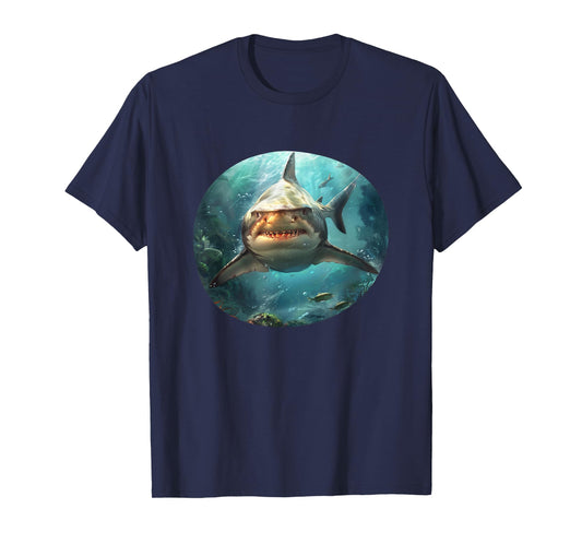 Bull Shark Underwater Sea Wildlife Lover T-Shirt