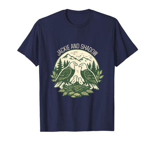 Jackie And Shadow Bald Eagle Vintage Nature Lovers T-Shirt