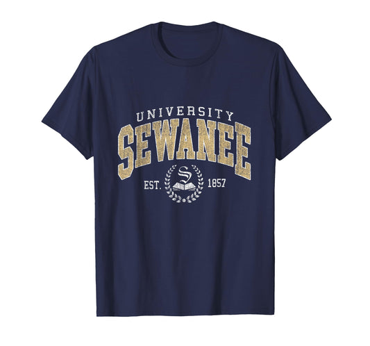 Womens Sewanee Arch Retro Vintage for Tee Men Women T-Shirt