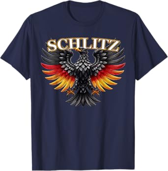 Schlitz Deutsch Deutschland German Souvenir Artikel T-Shirt