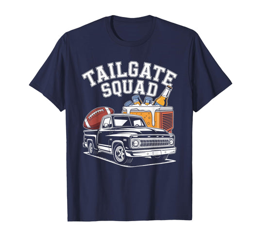Tailgate Squad Football Fun Celebration T-Shirt