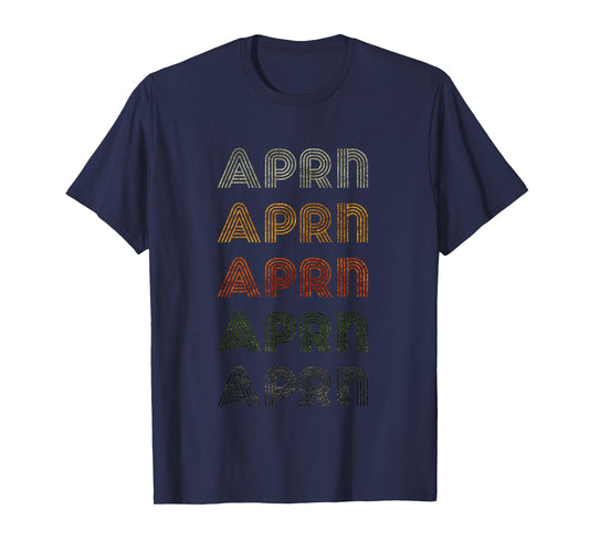 Love Heart Aprn Tee Grunge Vintage Style Black Aprn T-Shirt