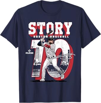 Trevor Story | Boston MLB Baseball Players| MLBTST204M T-Shirt
