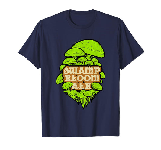 Borderlands Swamp Bloom Ale Mushroom Logo Video Game T-Shirt