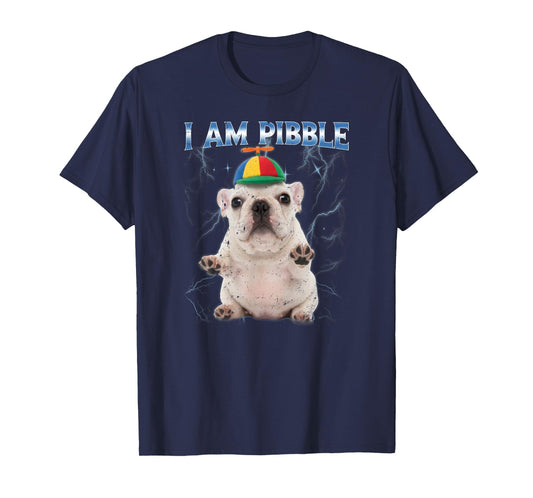 I Am Pibble Funny Pit Bull Meme T-Shirt