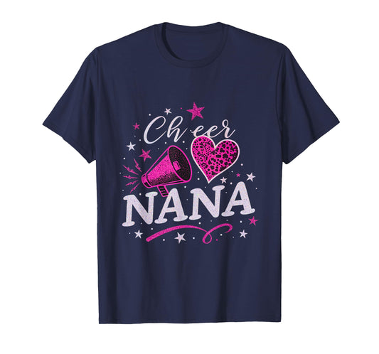Cheer Nana for Mother's Day Cheerleader Grandma Pride T-Shirt