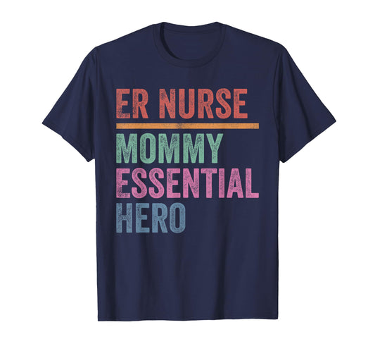 ER Nurse Mommy Essential Hero Vintage T-Shirt