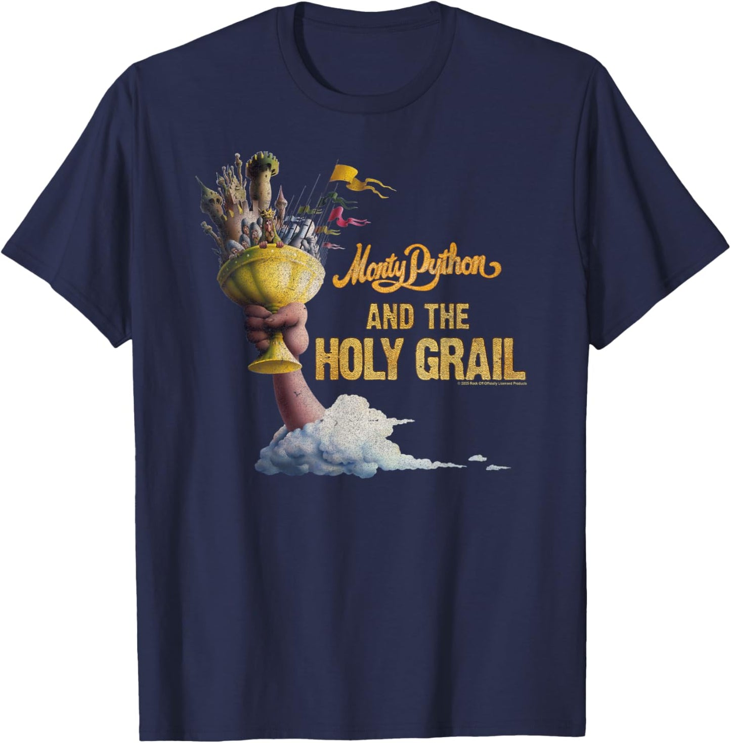 Monty Python Holy Grail Flying Cup Art T-Shirt