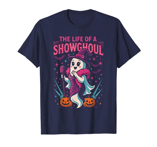 Life of a Showghoul Halloween Costume Fun Kids Print T-Shirt