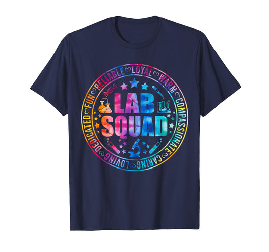 Lab Week 2025 Tie Dye Tech Medical Technician Scientist T-Shirt