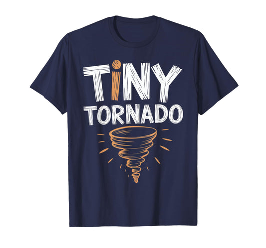 Tornado Kids Funny Toddler Boys Girls Tiny Tornado T-Shirt