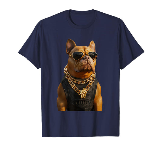 Thug Gangster Life Dog For Hip Hop Fans & dog Meme lovers T-Shirt for Men Women